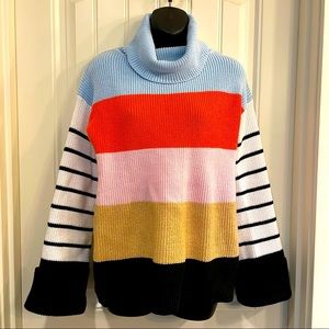 Women’s Chunky Knit Cowl-Neck Sweater